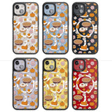 Pumpkin Pie & Autumn Treats Magsafe Black Impact Phone Case for iPhone 13, iPhone 14, iPhone 15