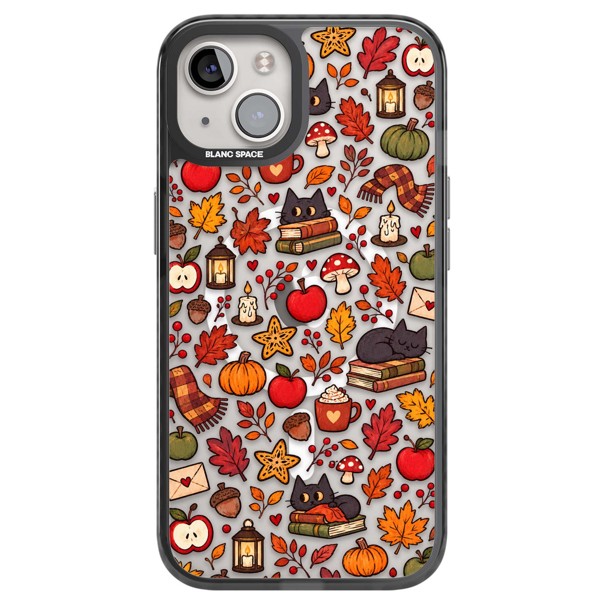 Autumn Mix iPhone case | Black Impact Magsafe case for iPhone 13, iPhone 14, iPhone 15