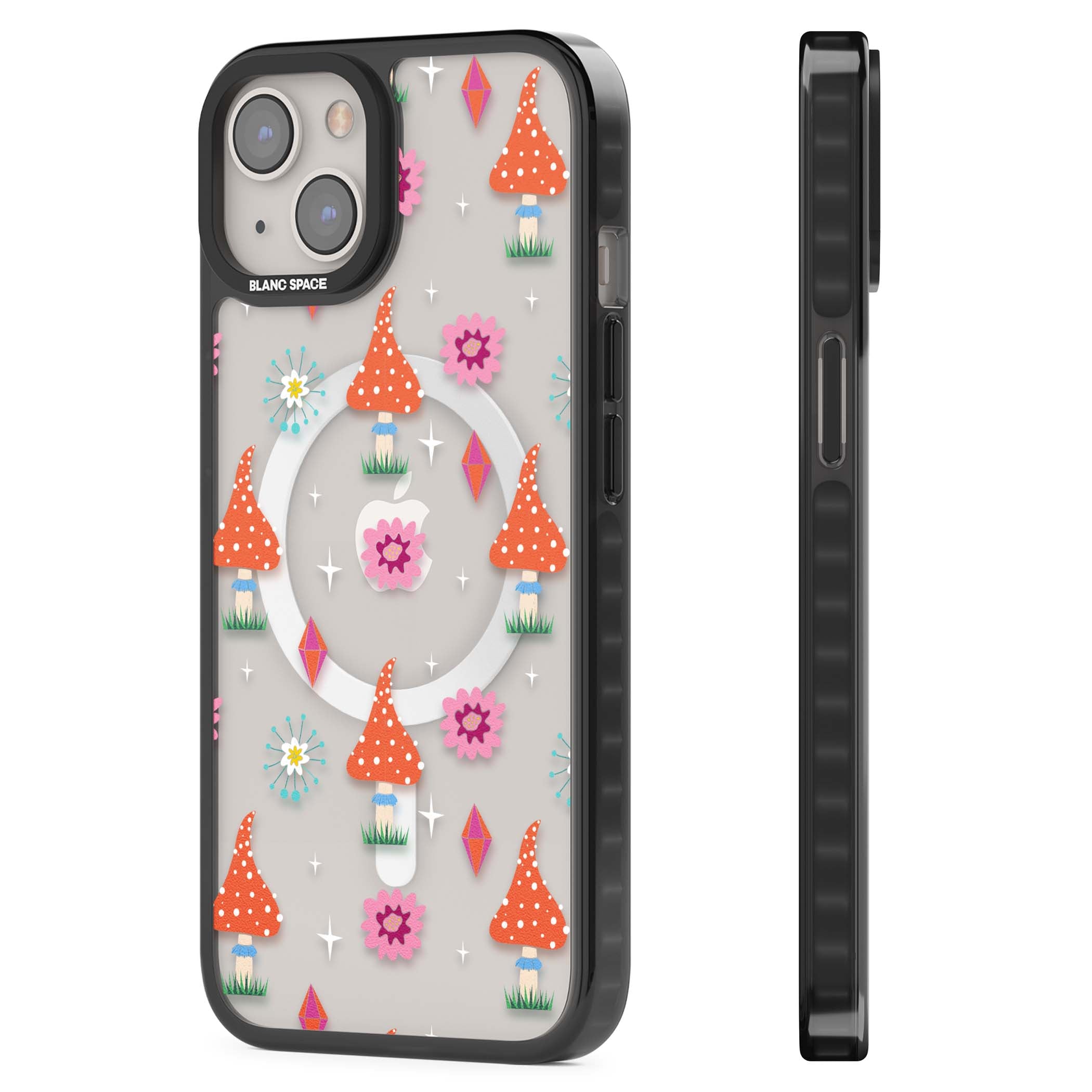 Elevate Your Phone'S Style With This Boho Celestial Sun & Eye Phone Case, Featuring A Mystical Blend Of Suns, All-Seeing Eyes, Butterflies, Stars, And