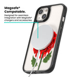 Melting Rose Magsafe Black Impact Phone Case for iPhone 13, iPhone 14, iPhone 15