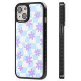 Serene Skies & Flowers Magsafe Black Impact Phone Case for iPhone 13, iPhone 14, iPhone 15