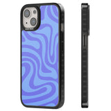 Tranquil Waves Magsafe Black Impact Phone Case for iPhone 13, iPhone 14, iPhone 15