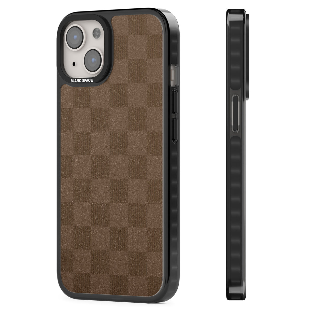 CHOCOLATE CHECKERED Magsafe Black Impact Phone Case for iPhone 13, iPhone 14, iPhone 15