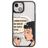 Drying Nails - Pop Art Magsafe Black Impact Phone Case for iPhone 13, iPhone 14, iPhone 15