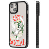 Anti-Social Magsafe Black Impact Phone Case for iPhone 13, iPhone 14, iPhone 15