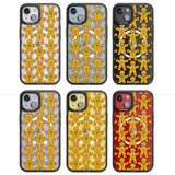 Gingerbread Cookie Pattern Magsafe Black Impact Phone Case for iPhone 13, iPhone 14, iPhone 15