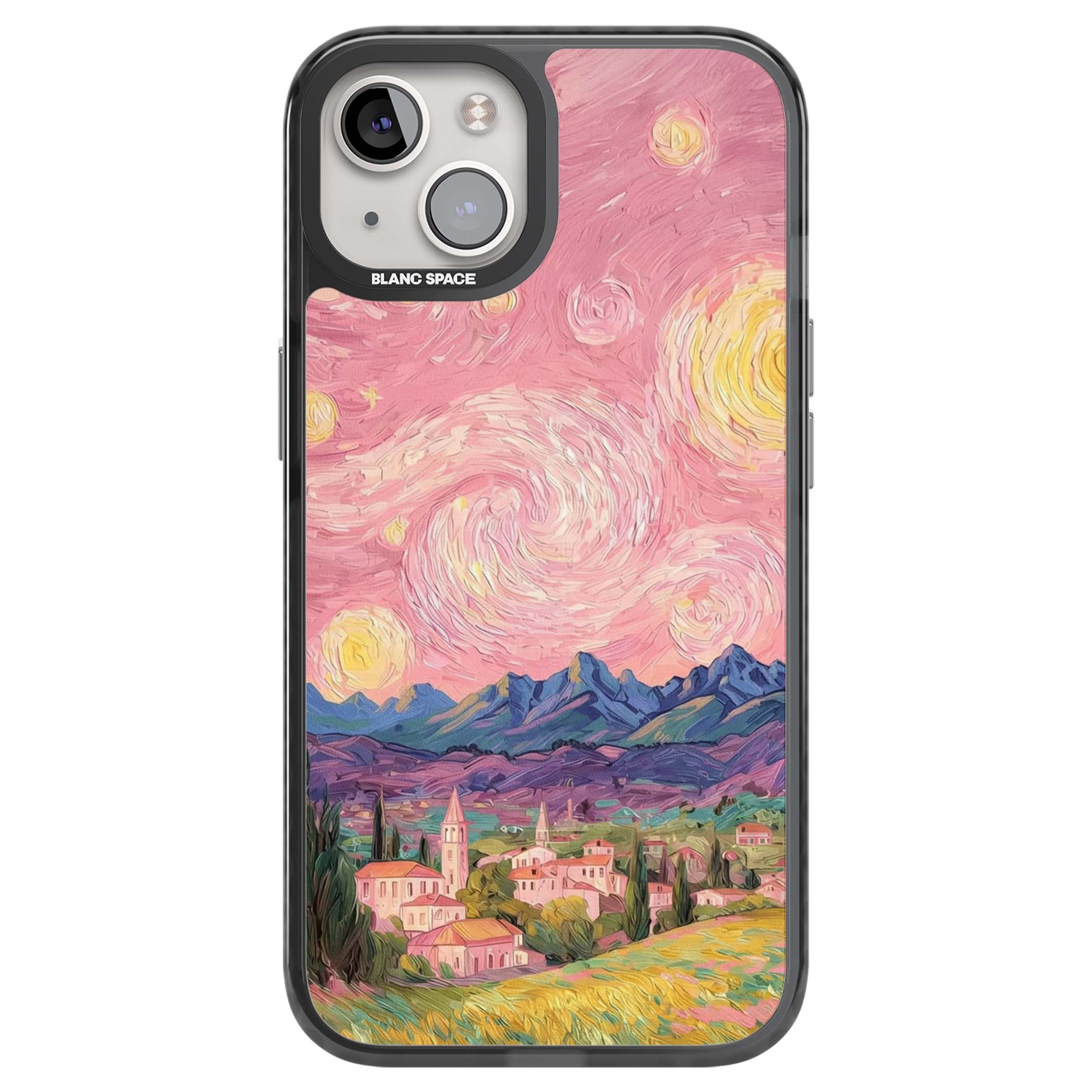 The Starry Sunset for her iPhone case | Black Impact Magsafe case for iPhone 13, iPhone 14, iPhone 15