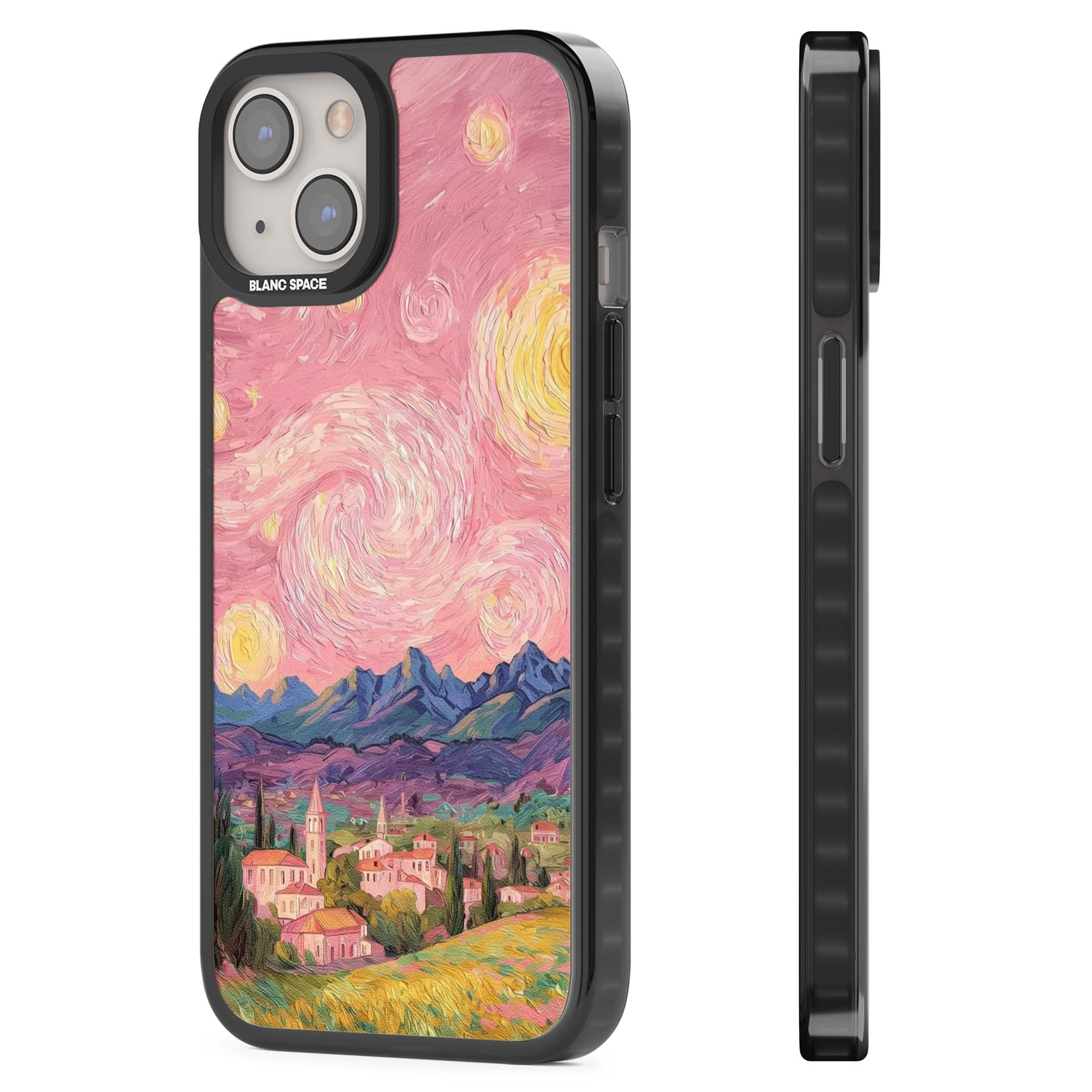 The Starry Sunset for her iPhone case | Black Impact Magsafe case for iPhone 13, iPhone 14, iPhone 15
