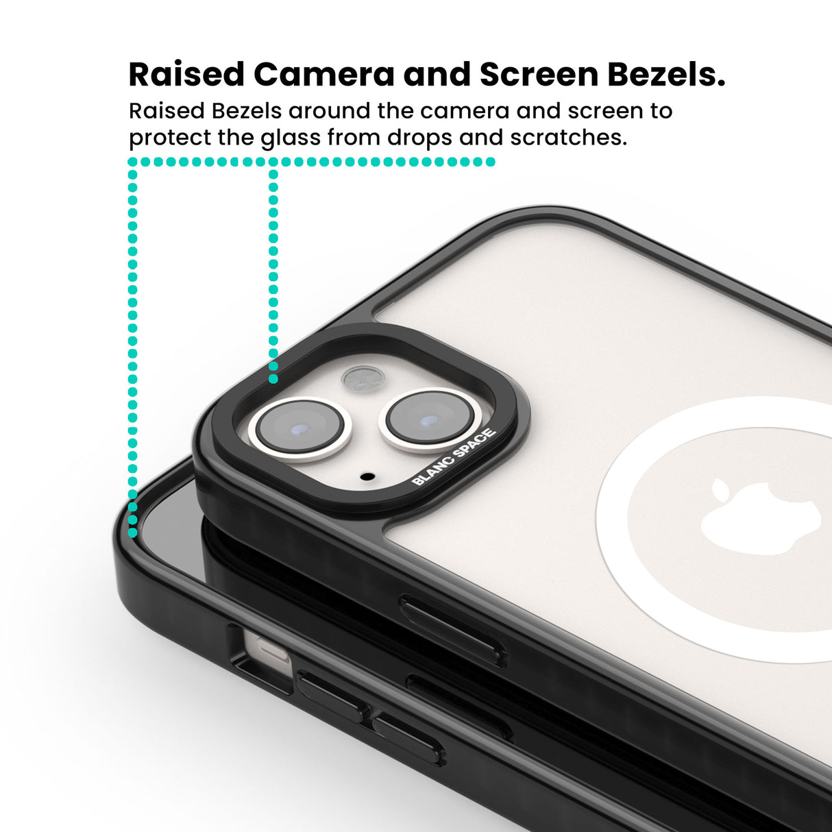 Iridescent De Milo Magsafe Black Impact Phone Case for iPhone 13, iPhone 14, iPhone 15