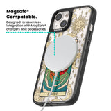 Celestial Zodiac - Pisces Magsafe Black Impact Phone Case for iPhone 13, iPhone 14, iPhone 15