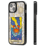 Celestial Zodiac - Cancer Magsafe Black Impact Phone Case for iPhone 13, iPhone 14, iPhone 15