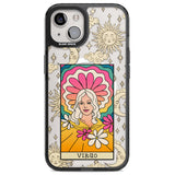 Celestial Zodiac - Virgo Magsafe Black Impact Phone Case for iPhone 13, iPhone 14, iPhone 15