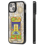 Celestial Zodiac - Libra Magsafe Black Impact Phone Case for iPhone 13, iPhone 14, iPhone 15