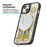 Celestial Zodiac - Libra Magsafe Black Impact Phone Case for iPhone 13, iPhone 14, iPhone 15