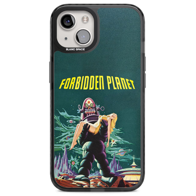 Forbidden Planet Poster Magsafe Black Impact Phone Case for iPhone 13, iPhone 14, iPhone 15