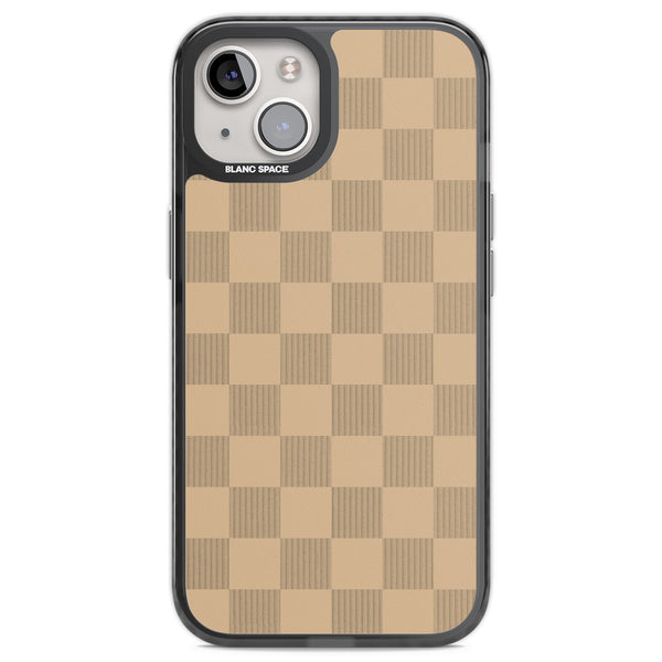 Beige Checkered