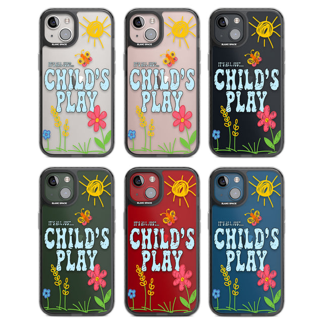 Child's Play Black Impact Phone Case for iPhone 13, iPhone 14, iPhone 15