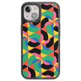 Abstract Carnival Black Impact Phone Case for iPhone 13, iPhone 14, iPhone 15