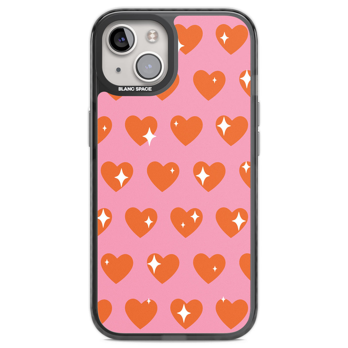 Sweet Hearts (Sunset) Black Impact Phone Case for iPhone 13, iPhone 14, iPhone 15