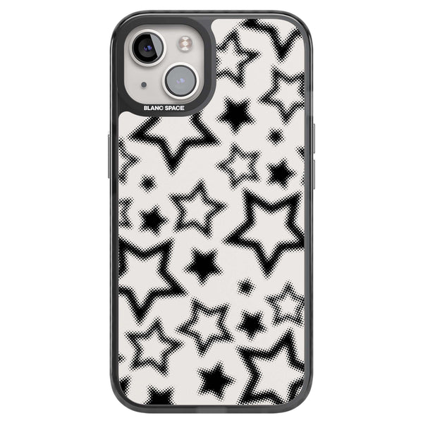 Black Halftone Stars