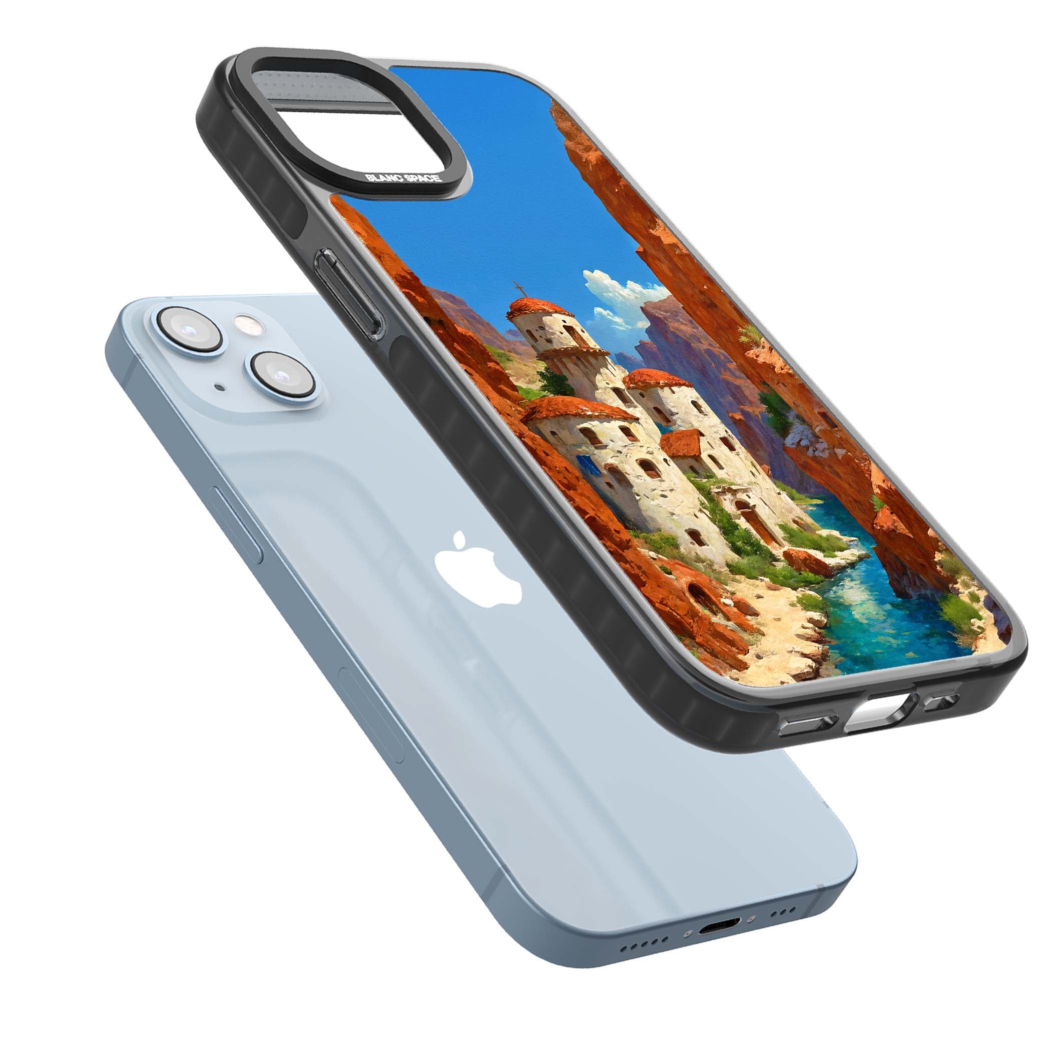 Canyon Haven for her iPhone case | Black Impact case for iPhone 13, iPhone 14, iPhone 15