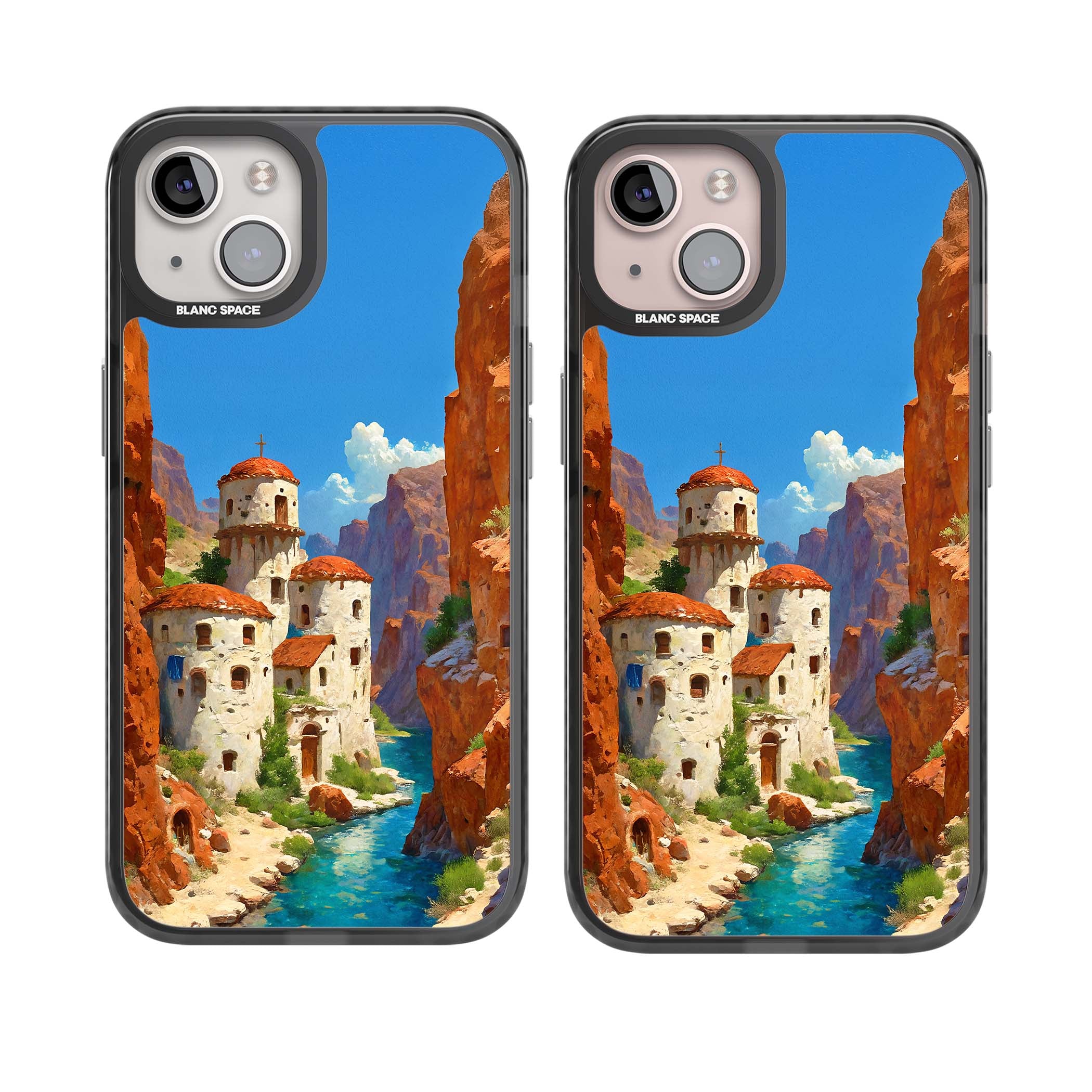 Canyon Haven for her iPhone case | Black Impact case for iPhone 13, iPhone 14, iPhone 15