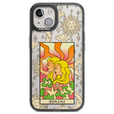 Celestial Zodiac - Gemini Black Impact Phone Case for iPhone 13, iPhone 14, iPhone 15