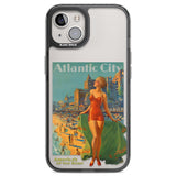 Atlantic City Vacation Poster Black Impact Phone Case for iPhone 13, iPhone 14, iPhone 15