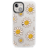 Daisy Faces Clear Impact Phone Case for iPhone 13, iPhone 14, iPhone 15