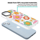 Happy Blossoms Clear Impact Phone Case for iPhone 13, iPhone 14, iPhone 15