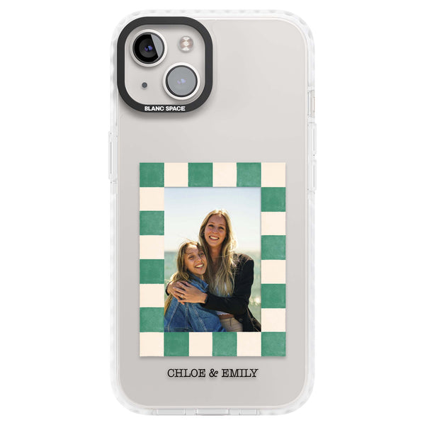 Personalised Seafoam Check Photo