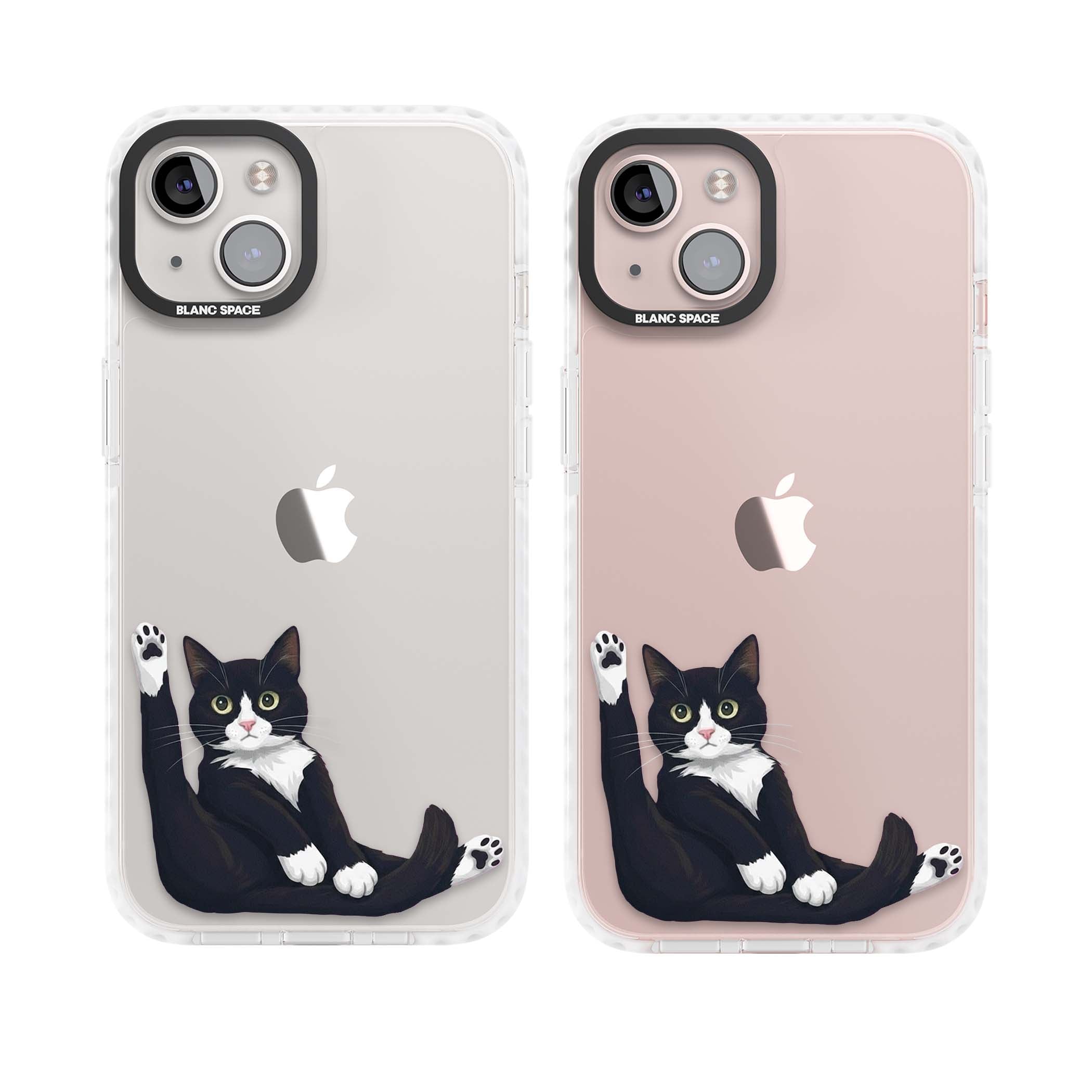Mid-Groom Cat animals iPhone case | Clear Impact case for iPhone 13, iPhone 14, iPhone 15