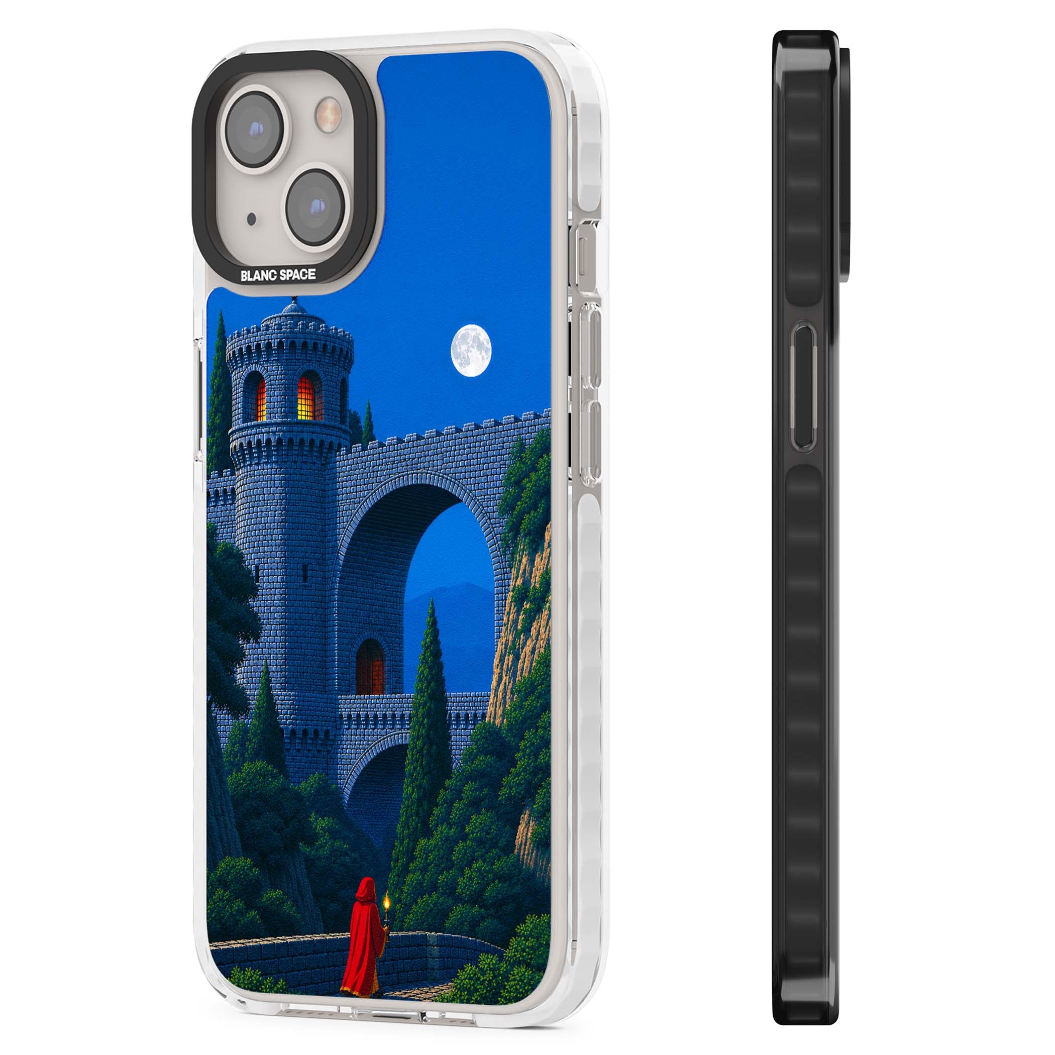Castle Walls art iPhone case | Clear Impact case for iPhone 13, iPhone 14, iPhone 15
