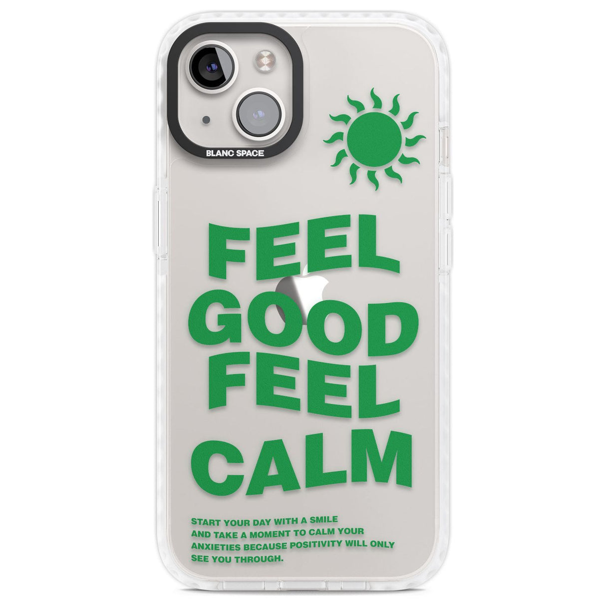 Feel Good Feel Calm (Green)Phone Case for iPhone 14