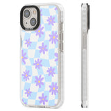 Serene Skies & Flowers Clear Impact Phone Case for iPhone 13, iPhone 14, iPhone 15