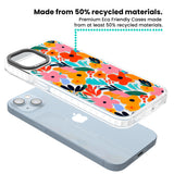 Floral Fiesta Clear Impact Phone Case for iPhone 13, iPhone 14, iPhone 15