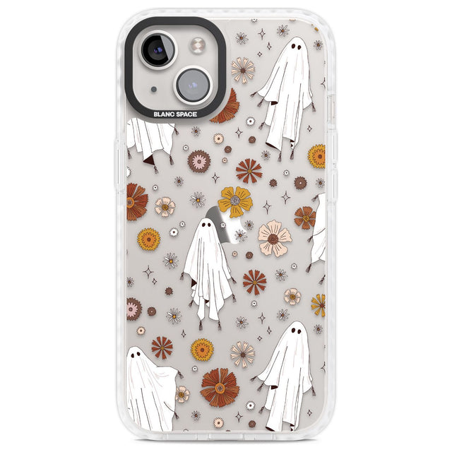 Halloween Skulls and FlowersPhone Case for iPhone 14