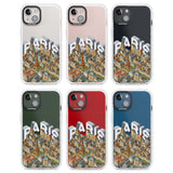 Paris Clear Impact Phone Case for iPhone 13, iPhone 14, iPhone 15