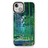 Bamboo Grove of Saga Clear Impact Phone Case for iPhone 13, iPhone 14, iPhone 15