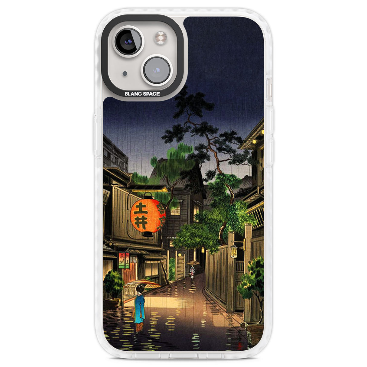 Evening in Ushigome Clear Impact Phone Case for iPhone 13, iPhone 14, iPhone 15