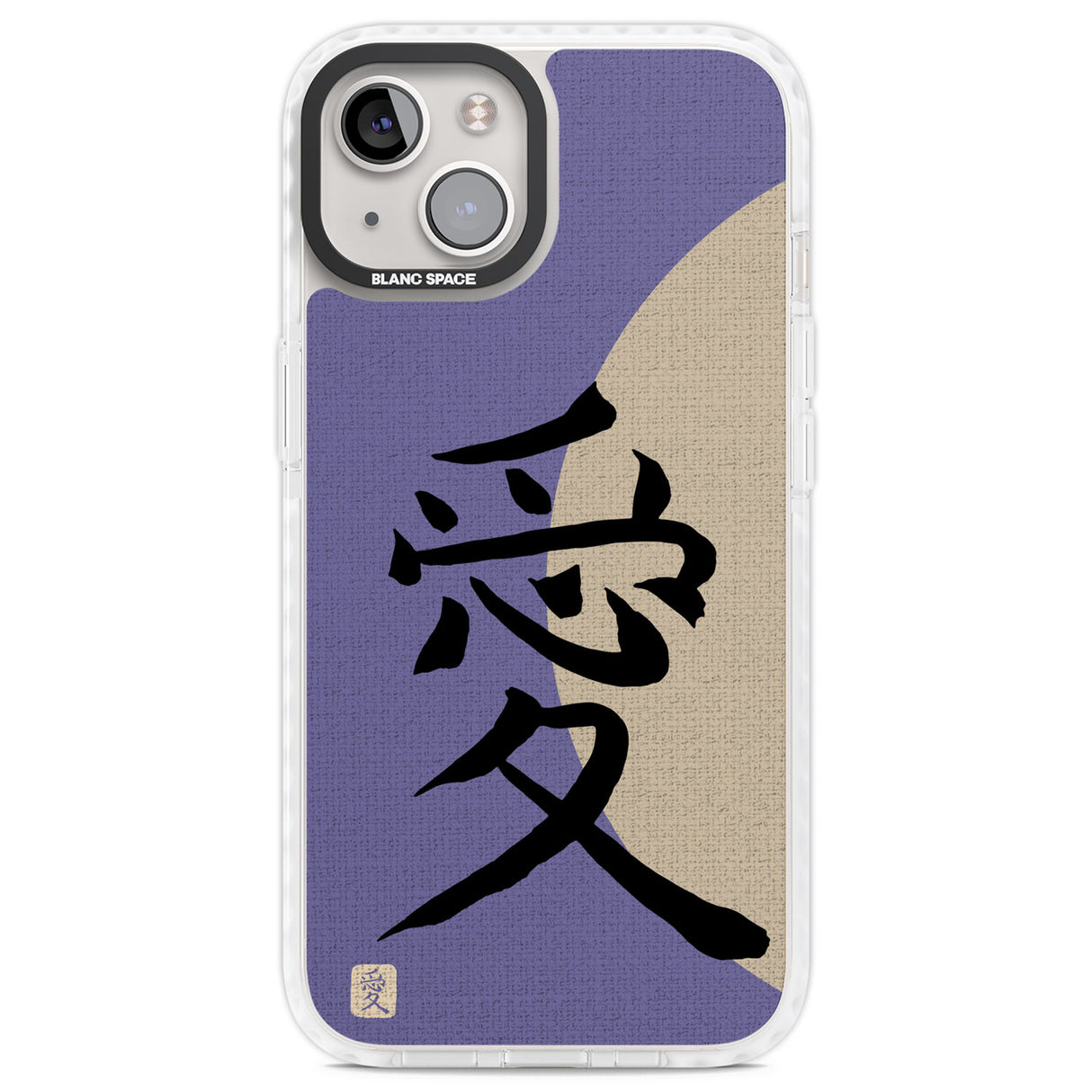 Vintage Japanese Kanji - Love Clear Impact Phone Case for iPhone 13, iPhone 14, iPhone 15