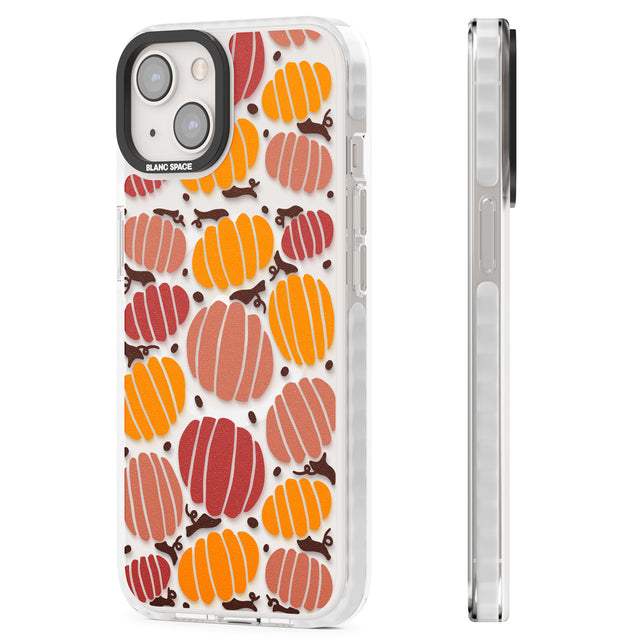 Autumn Pumpkin Patch Magsafe Impact Phone Case for iPhone 13, iPhone 14, iPhone 15