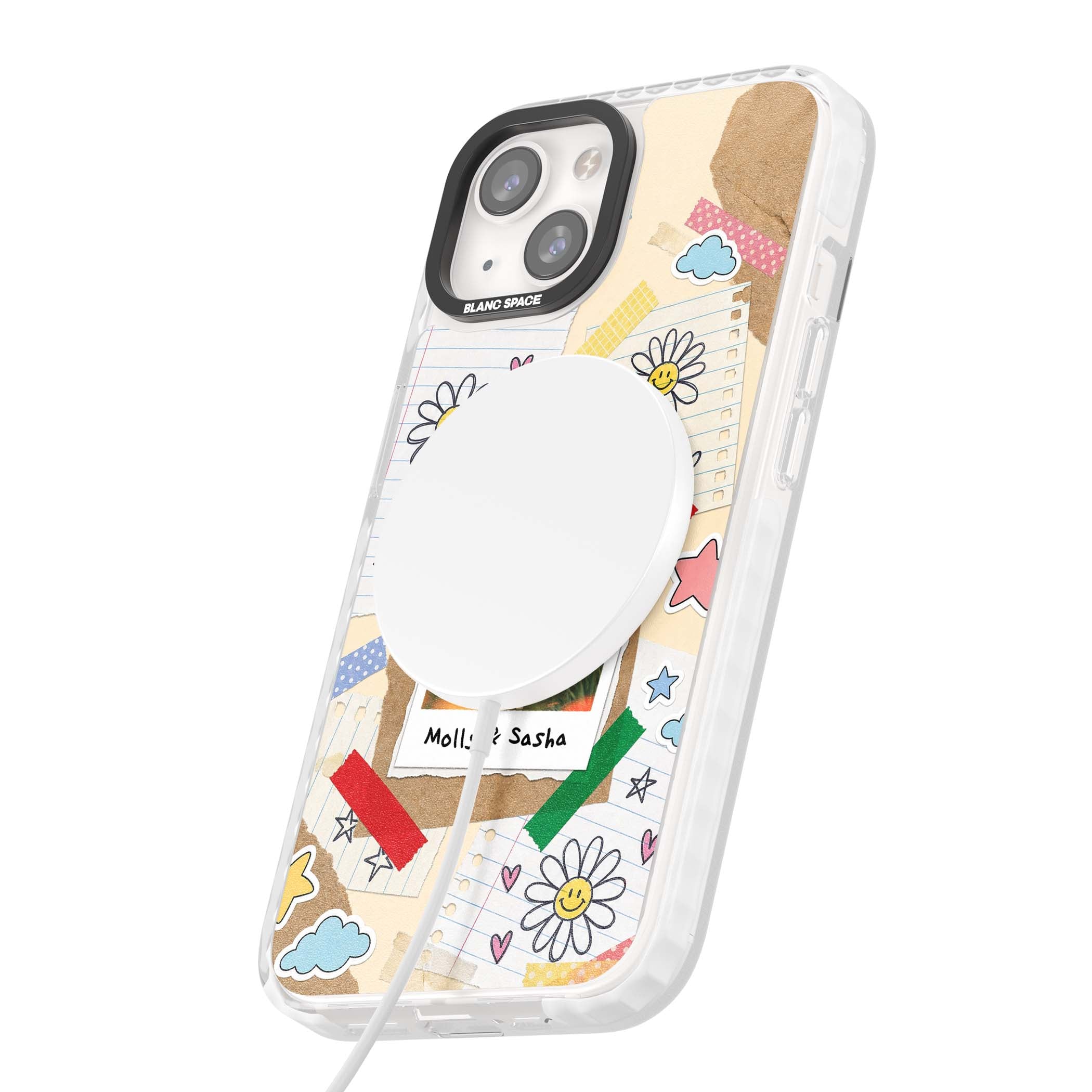 Scrapbook Photo coquette iPhone case | Impact Magsafe case for iPhone 13, iPhone 14, iPhone 15