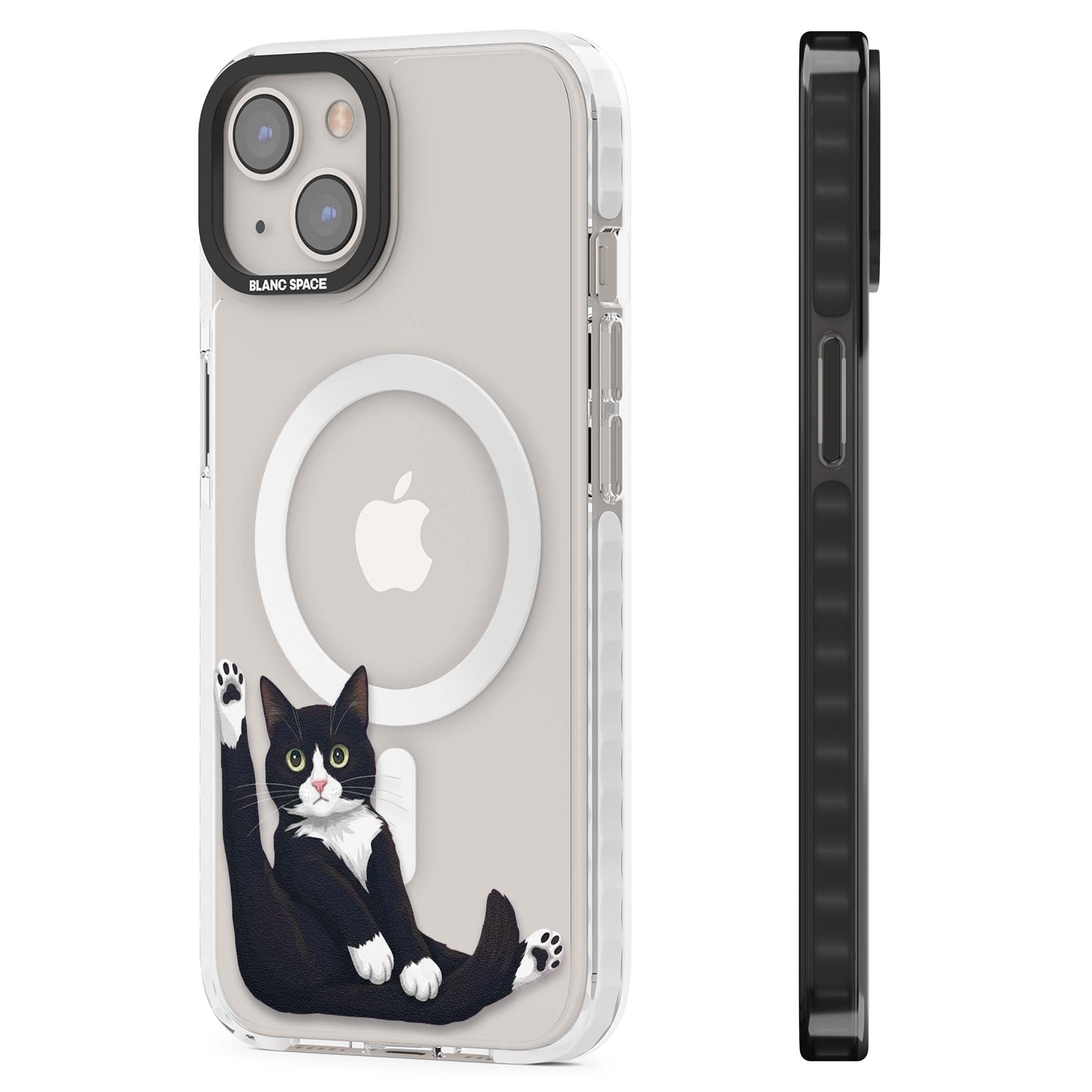 Mid-Groom Cat animals iPhone case | Impact Magsafe case for iPhone 13, iPhone 14, iPhone 15