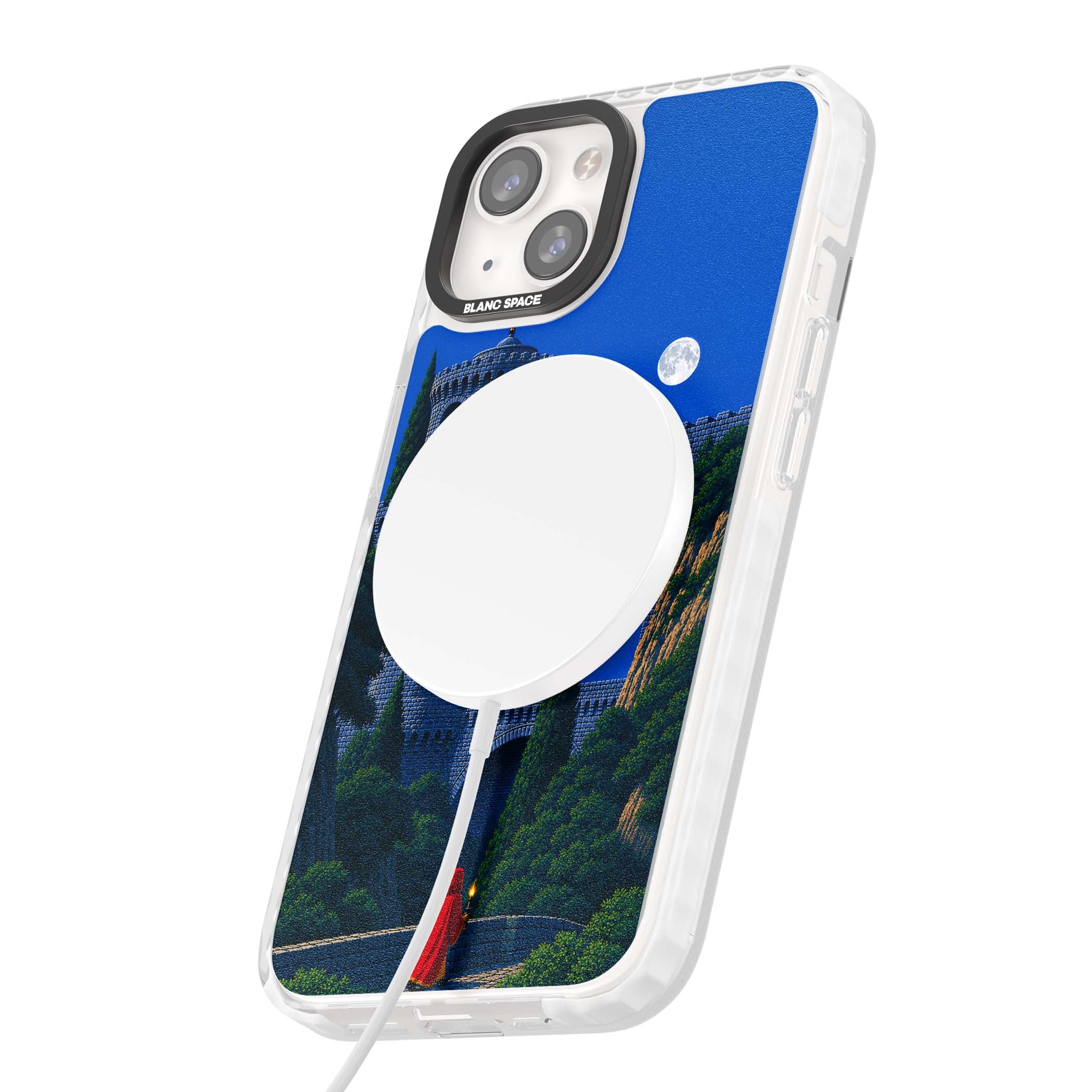 Castle Walls art iPhone case | Impact Magsafe case for iPhone 13, iPhone 14, iPhone 15