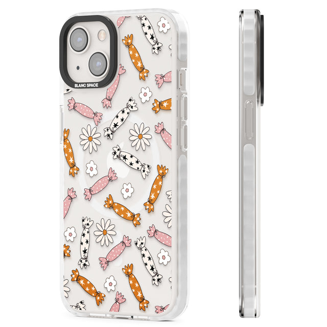 Floral Candy Magsafe Impact Phone Case for iPhone 13, iPhone 14, iPhone 15