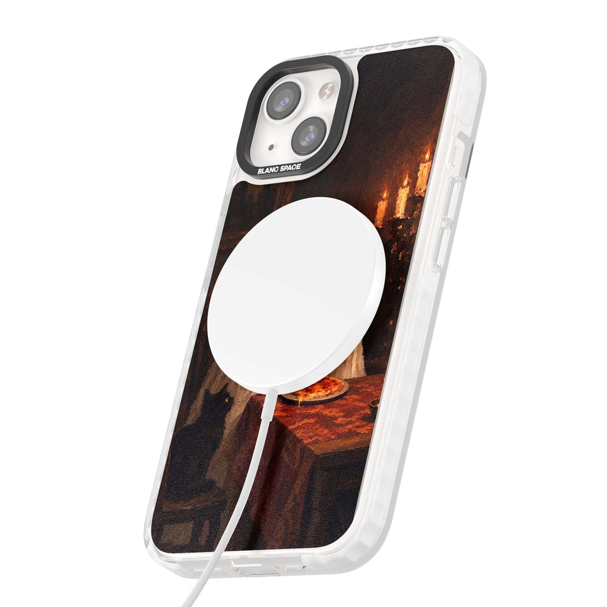 Lonely Night In art iPhone case | Impact Magsafe case for iPhone 13, iPhone 14, iPhone 15