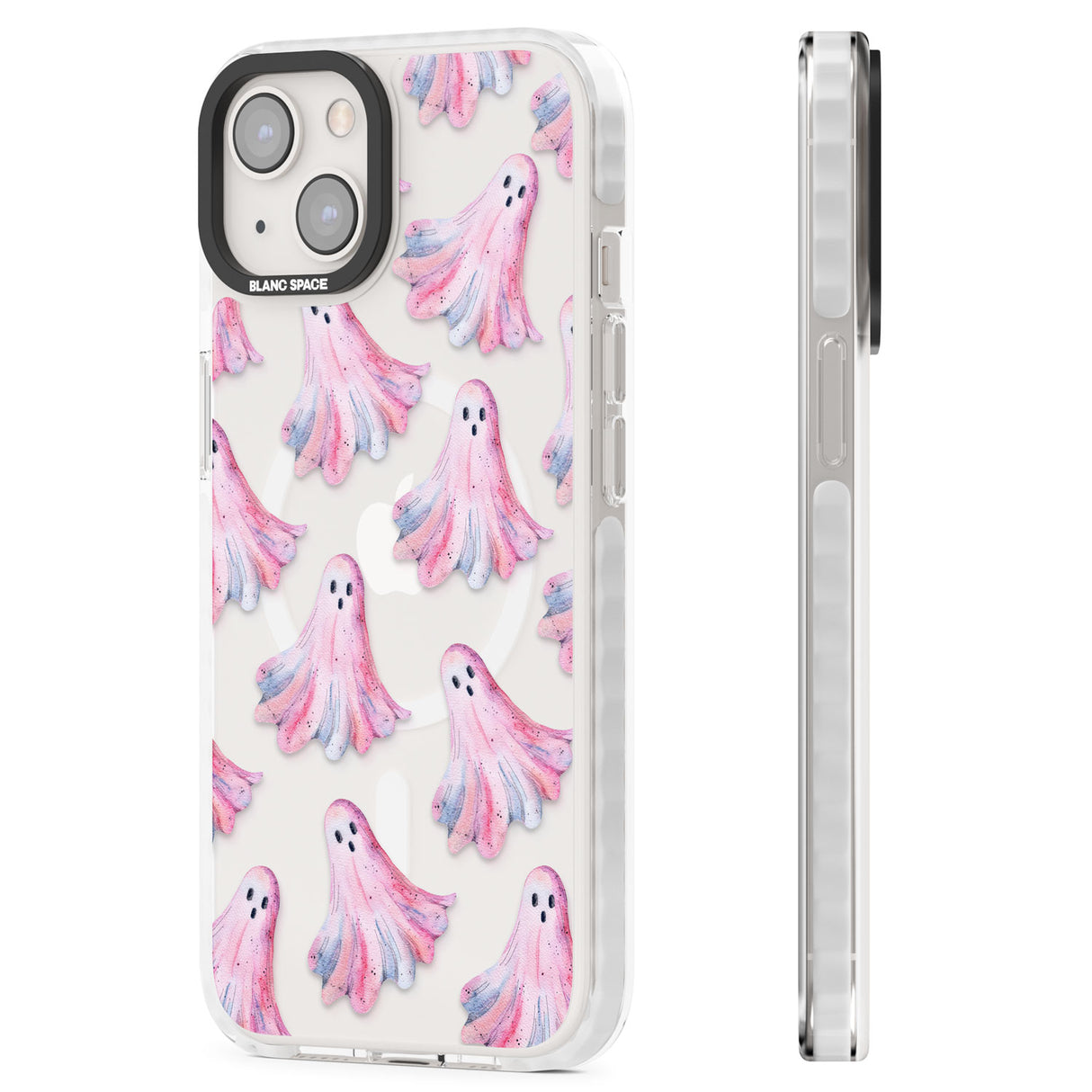 Pink Ghosts Magsafe Impact Phone Case for iPhone 13, iPhone 14, iPhone 15