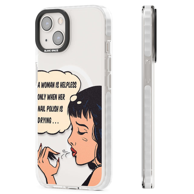 Drying Nails - Pop Art Magsafe Impact Phone Case for iPhone 13, iPhone 14, iPhone 15