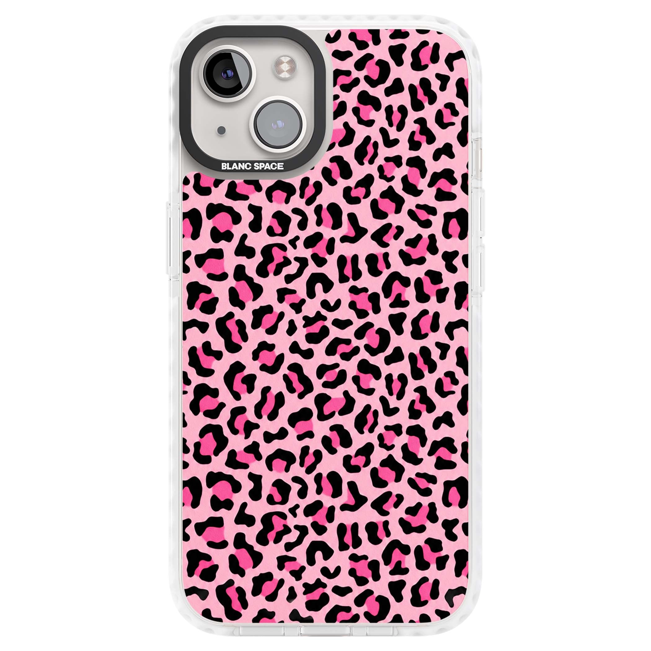Pink Leopard baddie iPhone case | Impact Magsafe case for iPhone 13, iPhone 14, iPhone 15